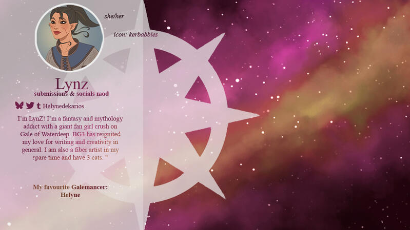 Submissions and socials mod Lynz